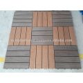 Impermeable al aire libre WPC decking tile